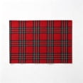 thumbnail image 2 of Christmas Plaid Placemats Place Mats Check Placemat Table Mats Decorative Kitchen Table Placemats, 2 of 7