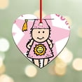 thumbnail image 3 of CafePress - Big Girl Pants - 3.25" x 3" Wood Heart Ornament, 3 of 3