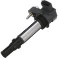 thumbnail image 1 of Standard Motor Eng.Management Ignition Coil UF375T T Series; OE Replacement; 12 Volt; Coil On Plug; Electronic Coil Type; 4 Male Blade Terminal; Plug-In Type Female Connector; Black/Chrome, 1 of 8