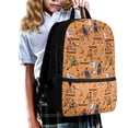 thumbnail image 3 of Uourmeti Vintage Basketball Player Pattern Large Capacity Bookbag for Work Travel, Durable Fabric Personalized School Backpack Practical Student Bookbag, 3 of 6