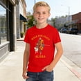 thumbnail image 5 of YUEHUA Kids' Walk for Peace Alaska Vintage T-Shirt, Boys' Casual Short Sleeve Tee, Retro Scenic Graphic Print Top for Travel, 5 of 5