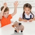 thumbnail image 7 of Viflosae Gifts for 2 Year Old Girls Cute Simulation Outdoors Boar Doll Plush Toy Little Outdoors Boar Doll Children's Soothing Cloth Doll Birthday Gift Light Coffee Or Light Brown Stuffed Doll, 7 of 7