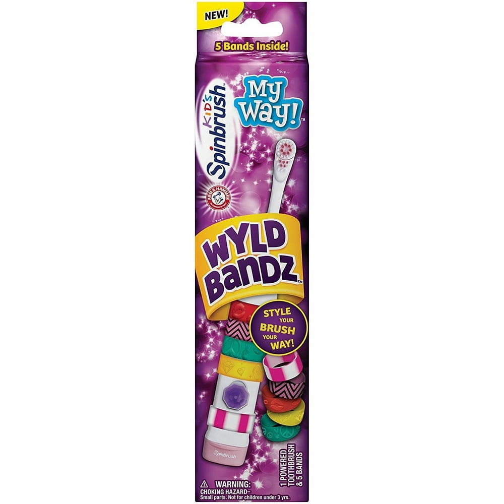 Arm & Hammer Spinbrush Kids Electric Battery Toothbrush, My Way!, 1