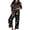 A-Black60, variant on JAJAHO Women Halloween Pajamas Set 2 Piece Pjs Pumpkin Ghost Printed Short Sleeve Button Shirt With Pants Set