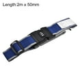 thumbnail image 2 of Uxcell Luggage Straps Suitcase Belts with Buckle, Combination Lock Adjustable Travel Packing Accessories, Blue Gray 2Pcs, 2 of 6