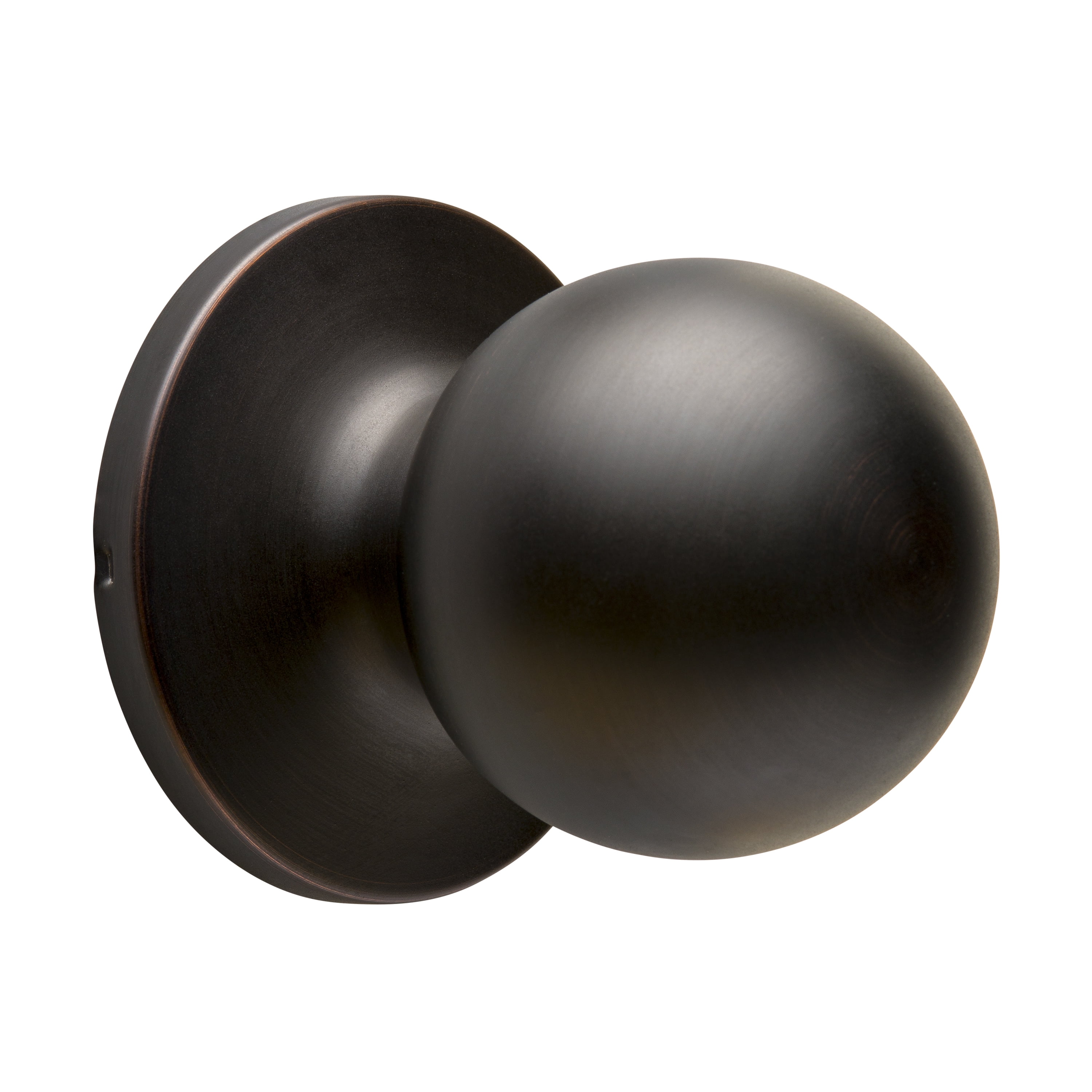 Hyper Tough Interior Non-Locking Ball Style Passage Doorknob, Oil-Rubbed Bronze Finish