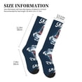 thumbnail image 4 of Sikiie Shark 1 Pairs Compression Socks for Men and Women 15-20 mmHg Running Support Socks, 4 of 7