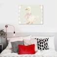 thumbnail image 5 of Patifu Nursery Goose Wall Art Girl Coquette Canvas Wall Decor Baby Room Wall Art Pink Bow Pictures Vintage Prints Duck Gingham Girl Nursery Painting for Bedroom Living Room  16x12in, 5 of 6