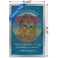 thumbnail image 3 of Star Wars: Saga - Chewbacca Quote Wall Poster, 14.725" x 22.375", Framed, 3 of 5