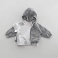 thumbnail image 2 of TBWNWG Boys Hooded Sun Jacket Lightweight Breathable Long Sleeve Outerwear Summer Toddler Coat UPF Casual Campus Daily Outdoor, 2 of 4