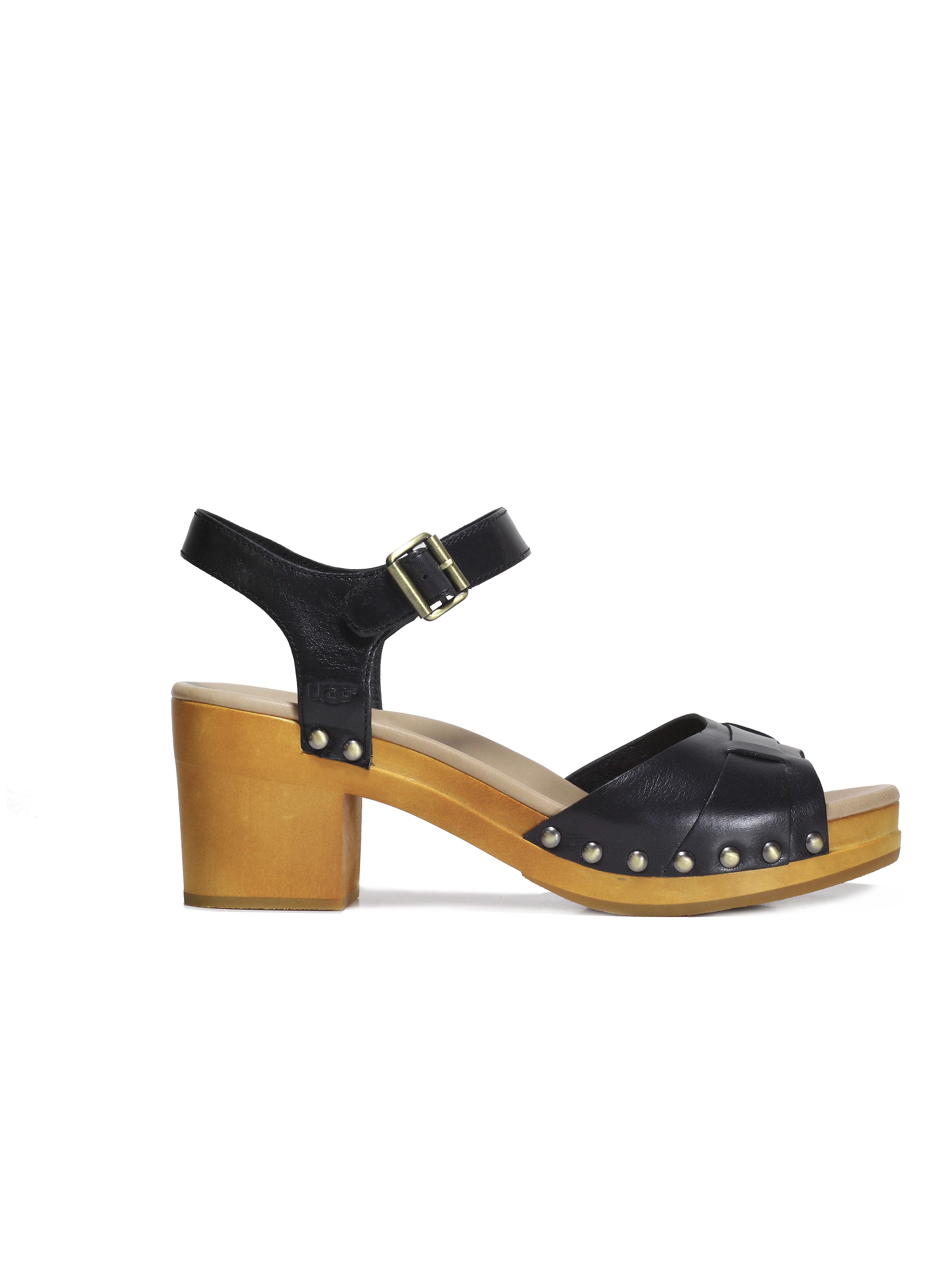 UGG Australia Womens Janie Black Sandal 