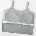 thumbnail image 2 of WCJM Women's Polyester,Spandex Purple,Grey,Pink,Beige,Orange,Khaki nylon underwear Front Bra Front Closure Sports Bras Cotton Soft Everyday Sleep Bras, 2 of 2