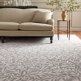 thumbnail image 2 of SAFAVIEH Martha Stewart Jardin Jared Floral Area Rug, Grey/Ivory, 6' x 6' Square, 2 of 10
