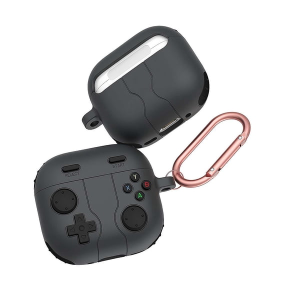For Airpods 4 Case 3D Gamepad Earphone Case With keychain Soft Silicone Cover for Airpods 4
