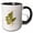Black/White, variant on 3drose, Iowa Territory Oak Tree, 15oz Mug