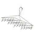 thumbnail image 4 of Clothes Drying Hanger, Stainless Steel Laundry Drying Rack With Rotating Hook Clips Multifunctional Rack Laundry Accessory For Home, 4 of 8