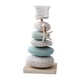 thumbnail image 2 of Candelabro de resina estilo mediterráneo | Decoración de mesa de madera | Adorno floral artesanal para decoración del hogar y regalos de cumpleaños | 21,8 x 12,5 x 10 cm (8,27 x 4,92 x 3,94 pulgadas), 2 of 6