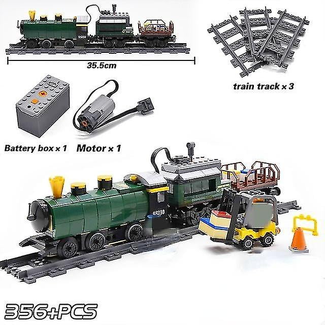 Train Sets Building Blocks | City Haul Train Heavy | New Train Set - New City -sebneei