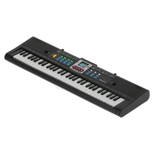 Piano de Teclado Eléctrico, Piano de Teclado niños dos modos con micrófono para principiado para niones