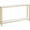 White and Gold, variant on HOOBRO Console Table 47.2" Narrow Skinny Table Industrial Entryway Living Room Hallway White and Gold DW20XG01G1