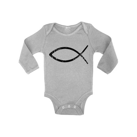 

Awkward Styles Team Jesus Baby Bodysuit Long Sleeve Fish Romper for Kids Christian Romper for Boys Christian One Piece for Girls Jesus Romper for Children Christian Gifts for Child Jesus Clothing