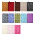 thumbnail image 3 of RBCKVXZ - Alfombra de baño redonda de espuma viscoelástica, con diseño de adoquines, superabsorbente, lavable, antideslizante, gruesa, suave y cómoda (80 cm, gris oscuro), 3 of 4