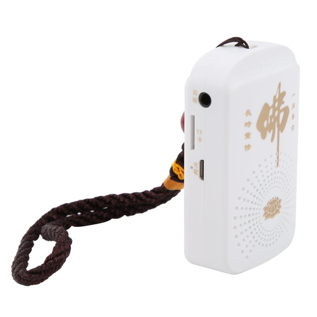 Meditation Machine,Buddha Machine Mini Engraved Buddha Machine Temple Chanting Tools Best in Class