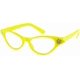 thumbnail image 1 of Ubiuo Cat Eye Costume Glasses With Rhinestones Women & Kids 50s 60s Classic Party Cateye Sunglasses B2848, 1 of 4