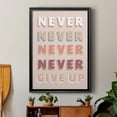 thumbnail image 6 of Never Give Up Premium Framed Print - Ready to Hang, 6 of 9