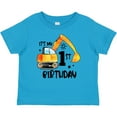 thumbnail image 3 of Inktastic Construction Truck It's My 1st Birthday Boys or Girls Baby T-Shirt, 3 of 5