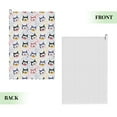 thumbnail image 2 of Easygdp Cute Dog Golf Towel 24x16in for Men and Women with Carabiner Clip for Easy Attachment, 2 of 8