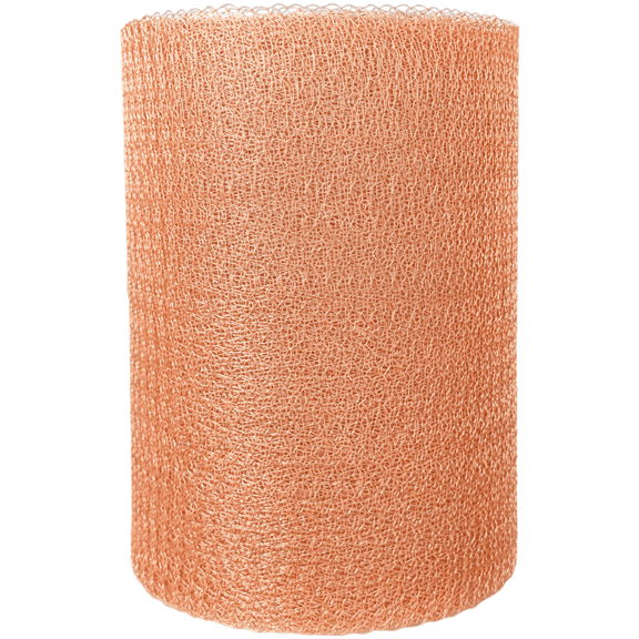 5 x 3.1 in / 12.7 x 7.87 cm Copper Mesh Roll for Keeping Unwanted Animals Away, Woven Copper Wire Mesh to Block Rodents, Snail, Mice, Weep Hole Filler, Rodent Proof Wire Mesh for Garden, Home