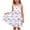 @20, variant on Amzcrzy Girls Dress 2026 Cute Print Crew Neck Summer Sundresses Spaghetti Strap with Tie Shoulder Bow Ruffled Tiered Dresses Casual Flowy A Line White Midi Dress @1 2 Years