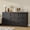 Black, variant on 59" Modern 9 Drawer Double Dresser for Bedroom with Gold Knobs, Adults & Kids Wide Dressers & Chests of Drawers for Living Room,Black