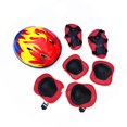 thumbnail image 3 of Sonducket 7 unids/set equipo de protección densidad espuma absorción de impacto ligero ajustable casco manivela ajuste Dial muñequeras Patinetes eléctricos No.1 Sonducket OD016486-01, 3 of 6