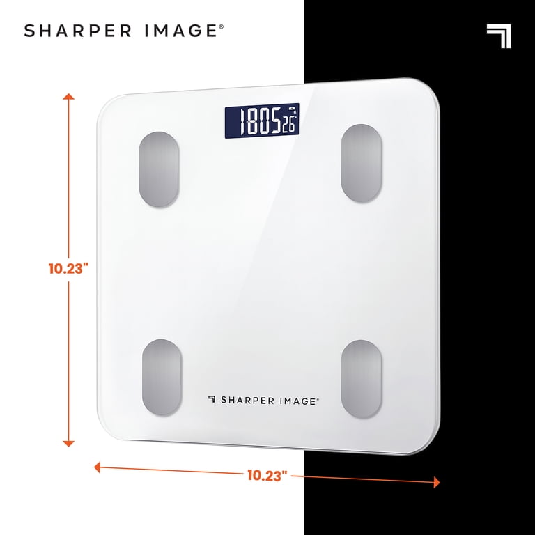 Sharper Image Smart Scale, Bluetooth, 400 lb Capacity photo 4