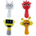 thumbnail image 3 of Juguetes de peluche Sprunki, juego de terror, Sprunki Incredibox, peluche de dibujos animados, linda almohada suave rellena para niños, regalos de cumpleaños y Navidad., 3 of 6