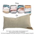 thumbnail image 4 of Almohada de almacenamiento STORAGE PILLOW XL con funda de almacenamiento con cierre, 4 of 9