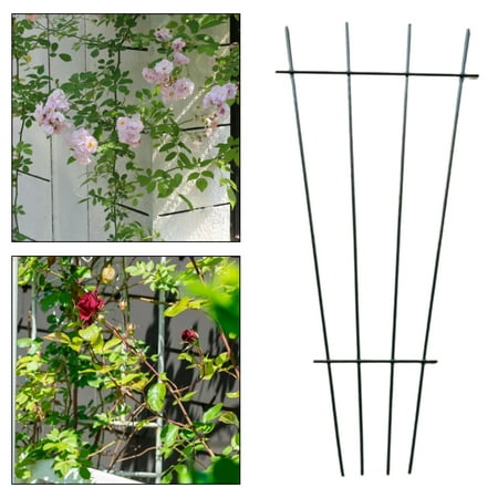 

Mairbeon Metal Anti-cracking Plant Support Ring Stable Multi-use Sturdy Plant Stake for Home