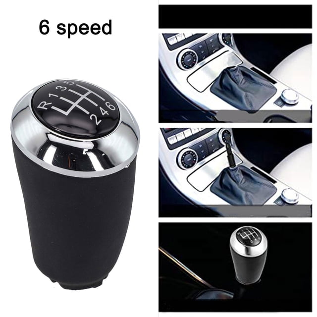 Bgsha 5/6 Speed Car Shift Hand Ball Gear Knob Car Modification Accessories For MAZDA 3 BK BL 06-2012 For 5 CR CW 05-2013 For CX-7 ER