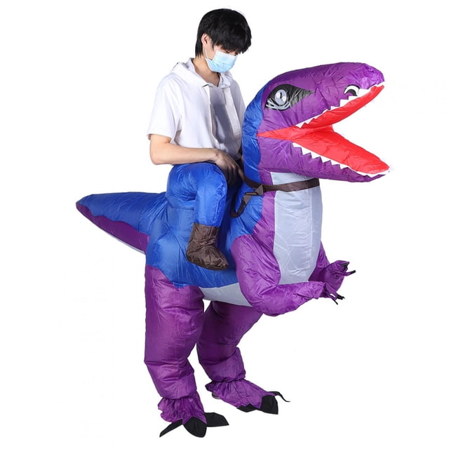 Disfraz Inflable Jadeshay de Halloween de Dinosaurio para adultos