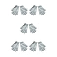 thumbnail image 3 of Qarigey 1 par de guantes para niños pequeños, accesorio de ropa de Color sólido para exteriores, guante deportivo antideslizante con puntos Type2 NO2, 3 of 6