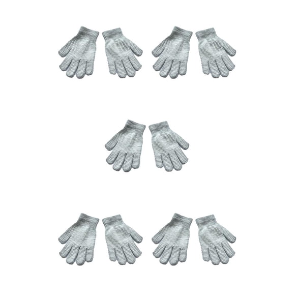 Sonducket 1 par de guantes para niños pequeños, accesorio de ropa, calentador de manos, funda para calentar los dedos, guante tejido para Type2 NO2