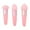 3PC Pink, variant on 1/3PC Makeup Sponge with Handle, Cosmetic Sponge Brush, Soft Portable Dry and Wet Powder Makeup Tools, Useful Makeup Sponge Blender for Women Girls, Cosmetic Tool Supplies
