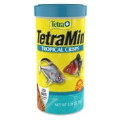 Tetra TetraMin Tropical Crisps Nutritionally Balanced Fish Food, 3.28 oz