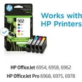 thumbnail image 2 of Original HP 902 Black, Cyan, Magenta, Yellow Ink Cartridges (4 Count -pack) | Works with HP OfficeJet 6950, 6960 Series, HP OfficeJet Pro 6960, 6970 Series | Eligible for Instant Ink | X4E05AN, 2 of 10