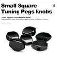 thumbnail image 3 of 6Pcs Metal Stable Universal Tuner Buttons Acoustic Electric Guitar Tuning Peg Knobs For Guitar Replacement Modification, 3 of 8