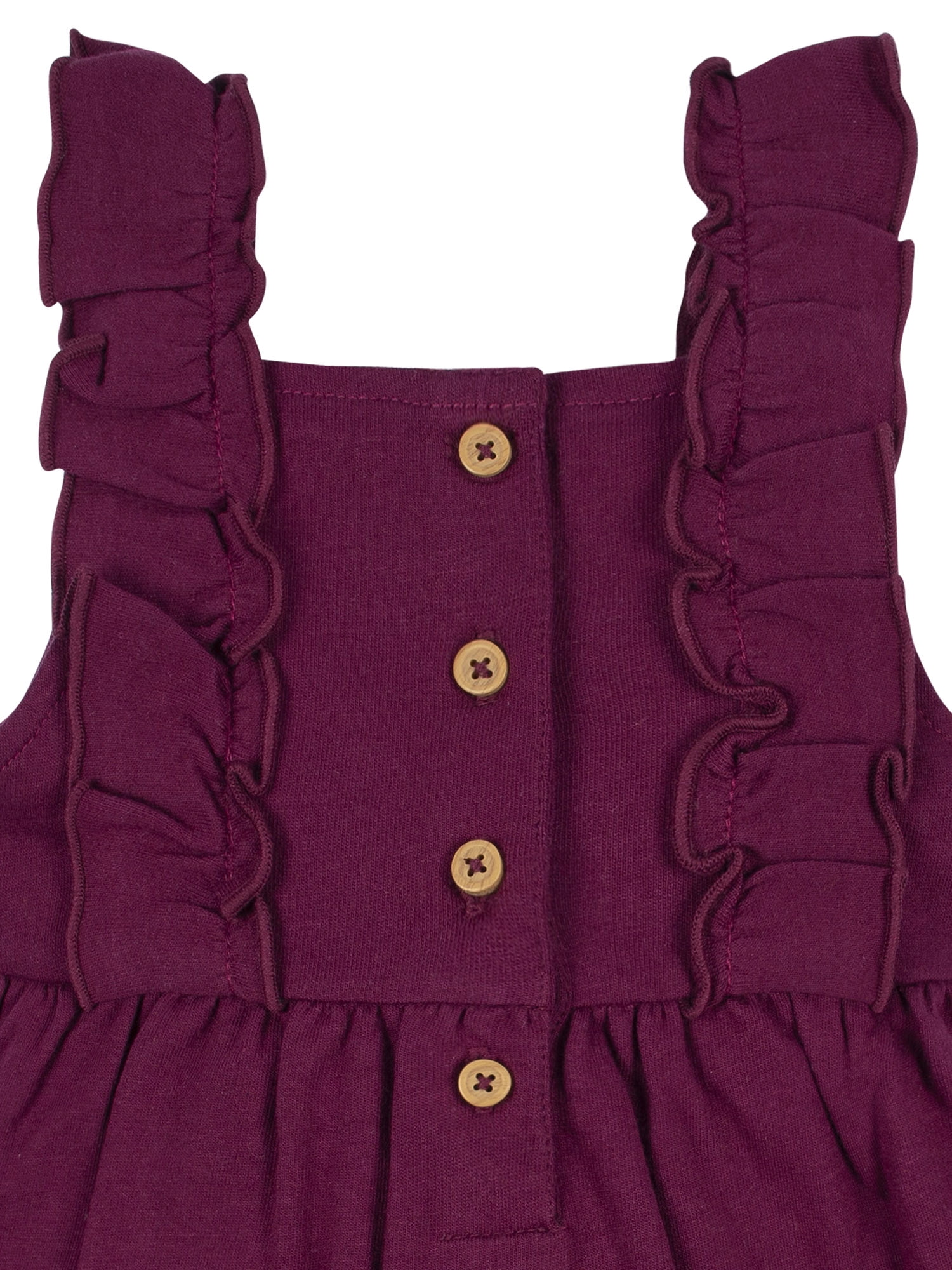 Gerber Baby Girl Jumper and Bodysuit Outfit Set, Sizes 0/3 Months - 2T