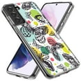 thumbnail image 2 of Mundaze - Case for Samsung Galaxy S22 Ultra Slim Shockproof Hard Shell Soft TPU Heavy Duty Protective Phone Cover - Vintage Butterflies, 2 of 5