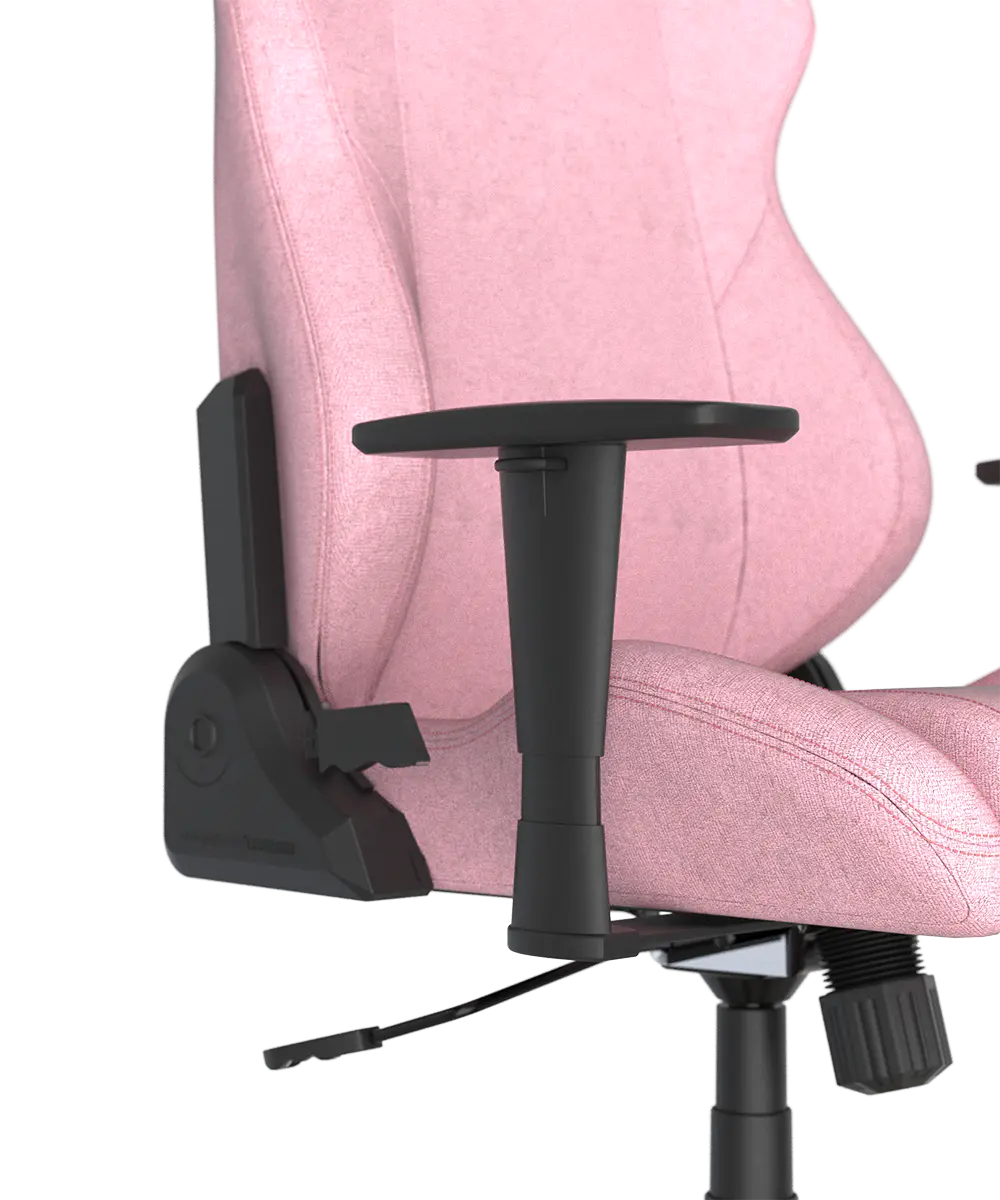 DXRacer Drifting Gaming Chair - Fabric Ergonomic Office Chair with Lumbar Pillow & Adjustable Headrest - Comfortable PC Computer Gamer Gaming Chair Recliner For Adults Teens, Pink, Regular L